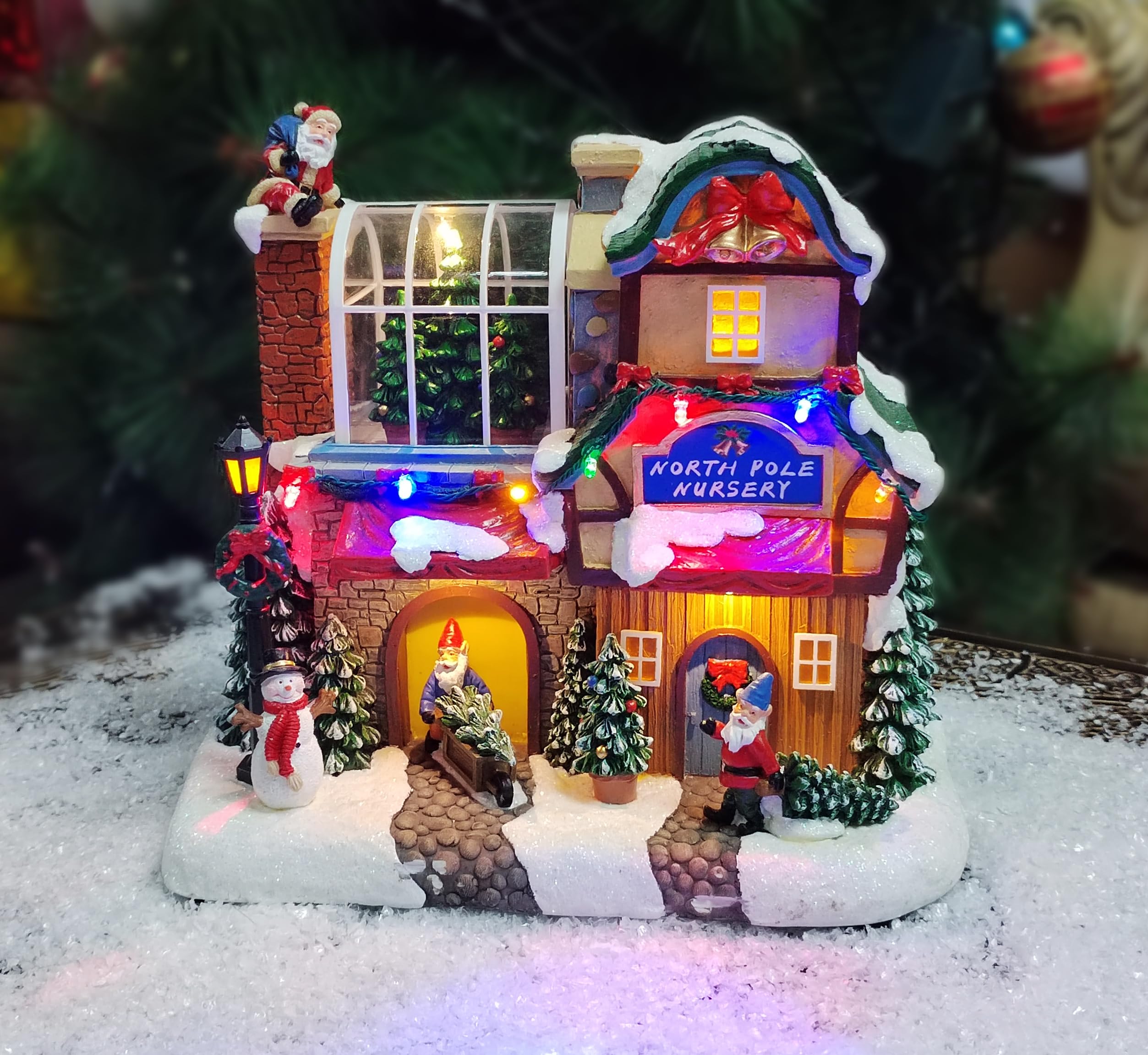 Amazon.com: MOMENTS IN TIME Musical North Pole Nursery Christmas